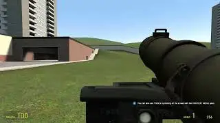 Garry's Mod Guided Rocket Launcher Demonstration