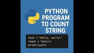 Python program to count number of letters inside the strings.