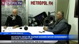 MUSTAFA BOZ VE ZAFER GÜNER SPOR GÜNDEMİNİ DEĞERLENDİRİYOR