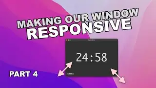 Making our window responsive - Countdown Part 4