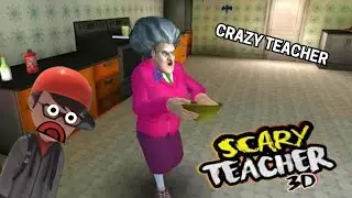 MISS T.  IS A CRAZY TEACHER! Scary Teacher 3D Gameplay