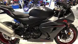 2017 Suzuki GSXR 1000 Matt Black   Walkaround   2016 AIMExpo Orlando