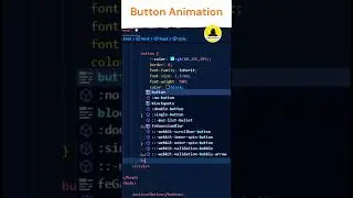 Button Animation effect || HTML & CSS 🔥