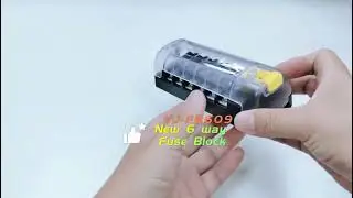 New 6 Way fuse block