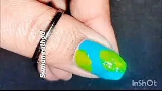 Nailart at home without tools #nailartdesignseasytodoathome #nails