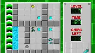 Chip's Challenge Walkthrough Levels 1-10