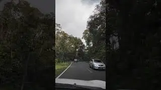 on the road
