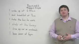 English Grammar - Present Simple tense