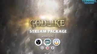 Twitch Animated Overlay Pack - Godlike - 2021