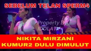 Sebelum Telan Sperm4, Nikita Mirzani Kumur kumur Dulu