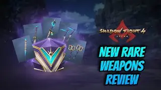 All New RARE Weapons ⚔️⚔️ Shadow Fight 4: Arena