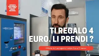 Offerta 3x1 asciugatrici. Ti regalo 4 euro, li prendi?