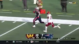Rhamondre Stevenson Rushing Touchdown | Patriots vs Commanders