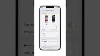 Dark Mode On Sunset iPhone! #shorts
