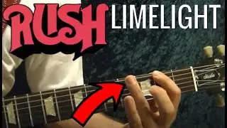 Limelight by Rush - Guitar Lesson