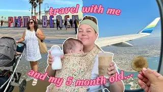 flying alone with my 5 month old