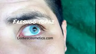 FRESHGO TOPAZ en ojos cafes / eyes brown
