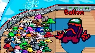 Among Us, but with 1 MILLION SEEKERS in AIRSHIP - HIDE n SEEK Mode