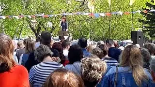 Митинг против сноса благоустроенного частного сектора