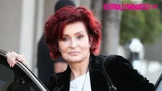 Sharon Osbourne Goes Furniture Shopping In Her New Bentley SUV On Melrose Avenue 1.11.18