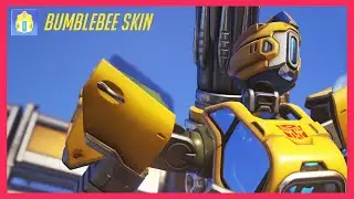 Overwatch 2 - Bumblebee (Bastion) Gameplay | Transformers Collab