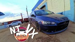 Lancer NotEvoX. Весна 2017. Первые дни сухого асфальта.