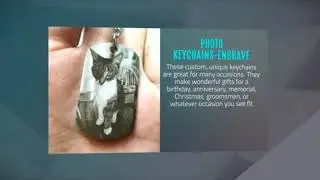 Personalized Photo Keychains Engrave Your Photos Letters