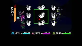 Deltarune Jevil No Hit Run (Fight)