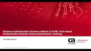 Kerberos Authentication Scheme Fallback to Form Authentication Scheme