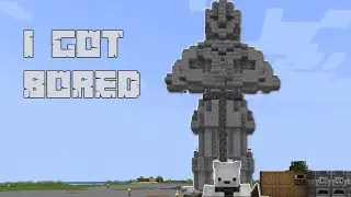 My friends went offline so i did this... | Minecraft