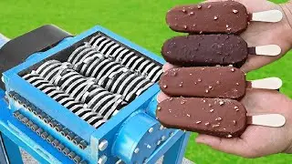 EXPERIMENT ICE CREAM VS SHREDDER