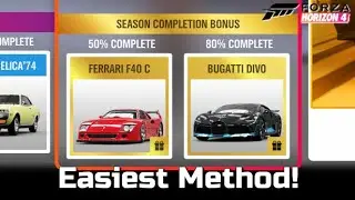 EASIEST way to COMPLETE 50% in the Festival Playlist | Forza Horizon 4