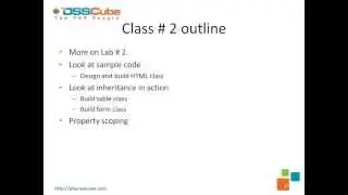 Object Oriented Programming in PHP 5 3 Rules for Defining Classes