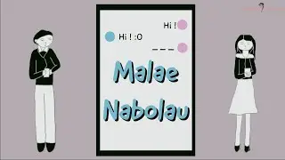 Malae Nabolau (Animated Lyrics Video) - Utsav Subedi & R Younker ( Cassy Remix )