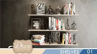 UE5 Shelves vol. 1 HQ Assets