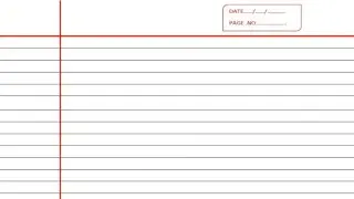 how to make notebook paper in word