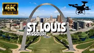 St. Louis, Missouri In 4K By Drone - Amazing View Of St. Louis, Missouri