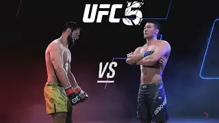 UFC 5 - Khamzat Chimaev vs Shavkat Rakhmonov - CPU vs CPU