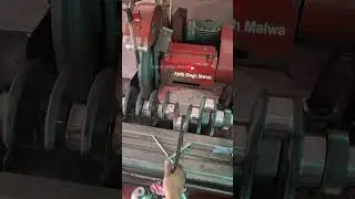 CUMMINS CRANKSHAFT POLISHING #AUTOMOBILE #TOPSHORTS #ENGINE #AJAIBSINGHMALWA #REPAIR