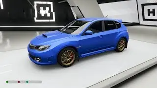 Forza Horizon 4 - 2008 Subaru Impreza WRX STI - Customize and Drive