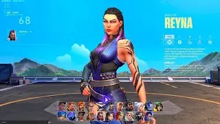 Reyna Agent Select Animation In Valorant