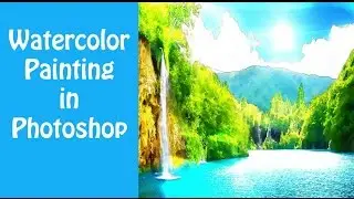 Transform a Photo into the Look of a Watercolor Painting in Photoshop