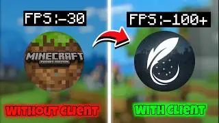 FEATHER CLINT for Minecraft PE 1.21 || Ultimate PvP / FPS Clint For MCPE (2025)