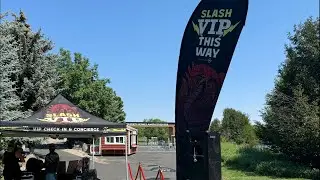 Out by the river in Bend waiting for Slash sound check
