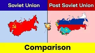 Soviet Union vs Post Soviet Union | Post Soviet Union vs Soviet Union | Comparison | Data Duck