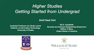 Webinar: Higher Studies - Getting Started from Undergrad