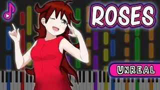 FNF: Roses | Friday Night Funkin' Unreal Piano (Impossible Cover)