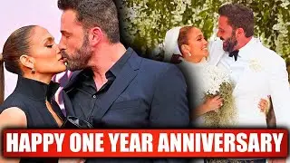 J.Lo and Ben Affleck Celebrate Their FIRST Wedding Anniversary!
