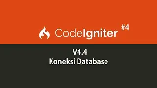Koneksi database Codeigniter | CI#4