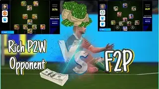 Rich 🤑 💸P2W Pro V.S  F2P Player in Divison Rivals Efootball
